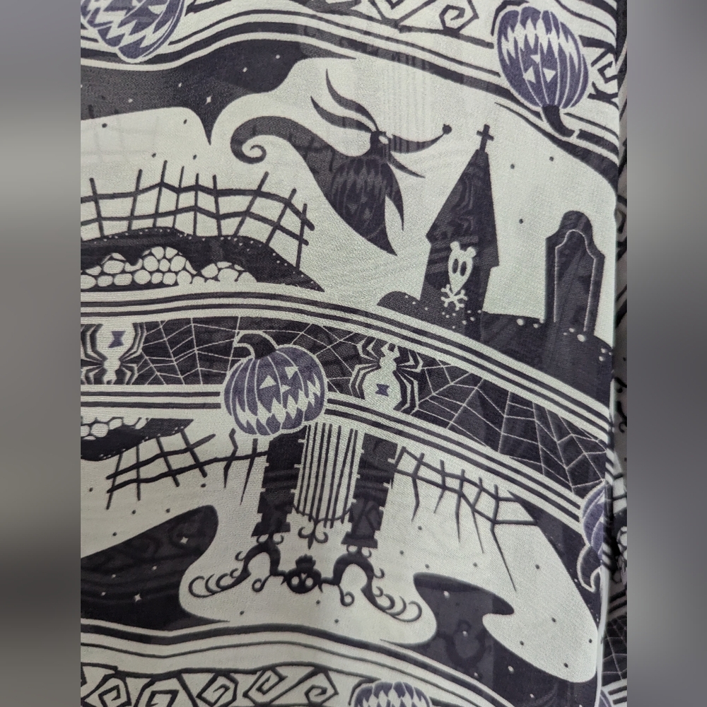 Nightmare before Christmas kimono with fringe - Picture 4 of 4